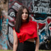 crop-top rojo 2025