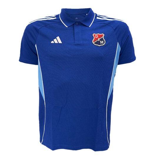 camiseta polo presentación azul