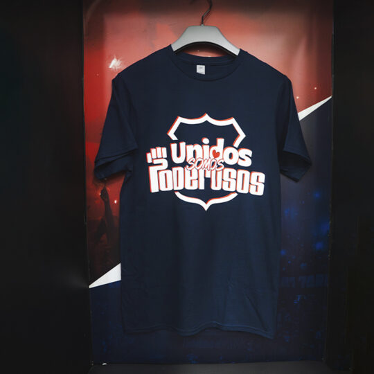CAMISETA #UNIDOSSOMOSPODEROSOS