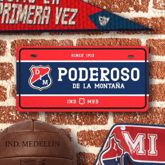 PLACA EL PODEROSO DE LA MONTAÑA