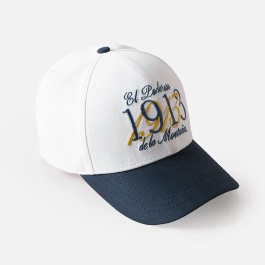 GORRA QUEST BESIBOLERA BLANCO Y AZUL