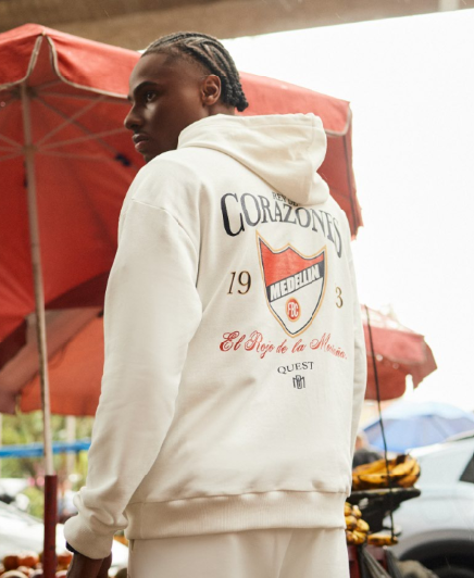 HODDIE QUETS BLANCO DIM