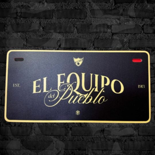 PLACA CARRO DECORATIVA